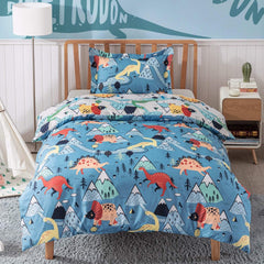 Dinosaur Mountain Duvet Set