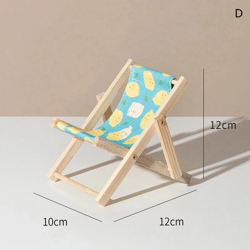 Beach Chair Phone Stand