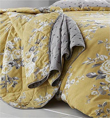 Ochre Spring Flowered Duvet