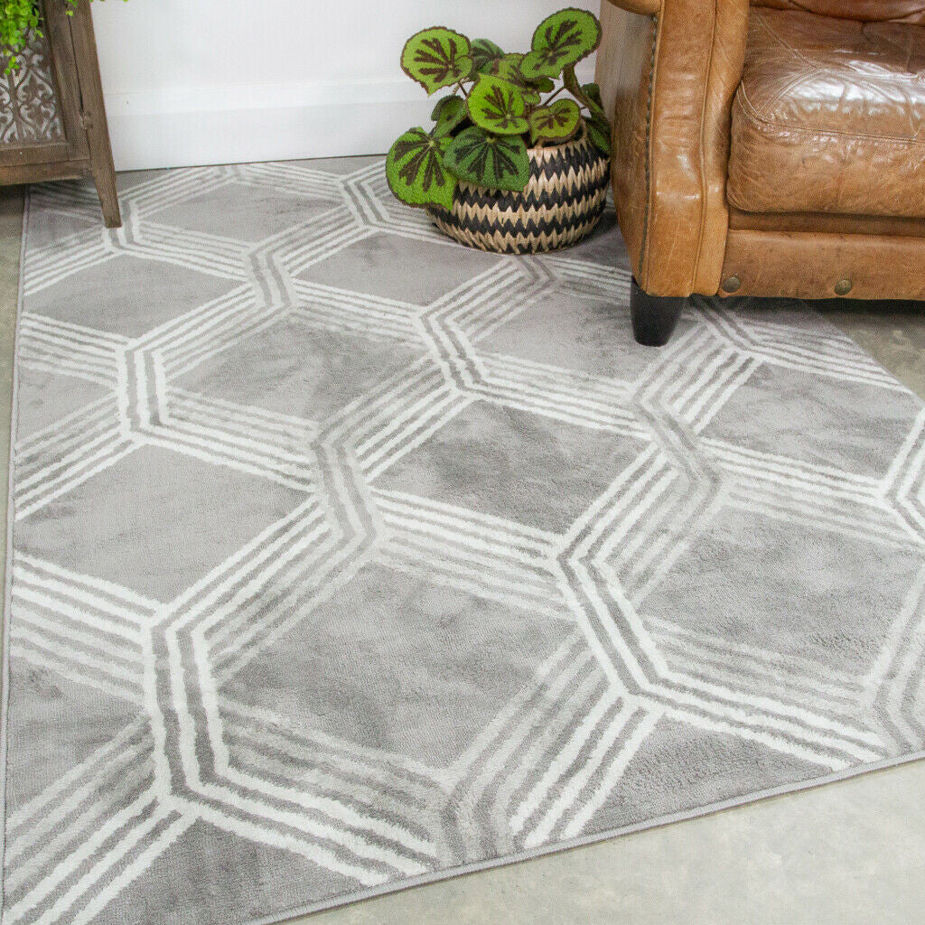 Grey Octa Rug