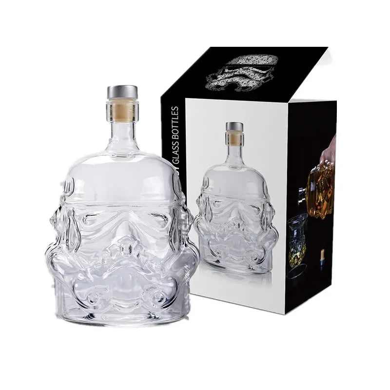 Storm Trooper Glass Decanter