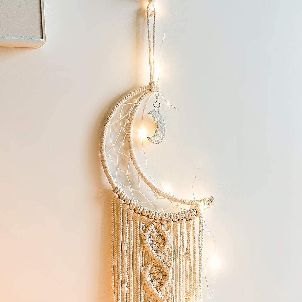 Wall Hanging with LED Light Dream Catcher