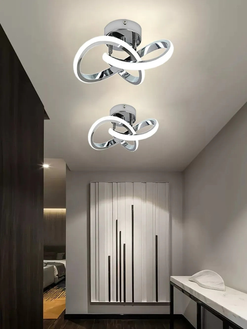 Contemporary LED Anville Ceiling Light