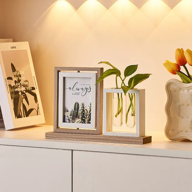 Rotating Photo Frame Display