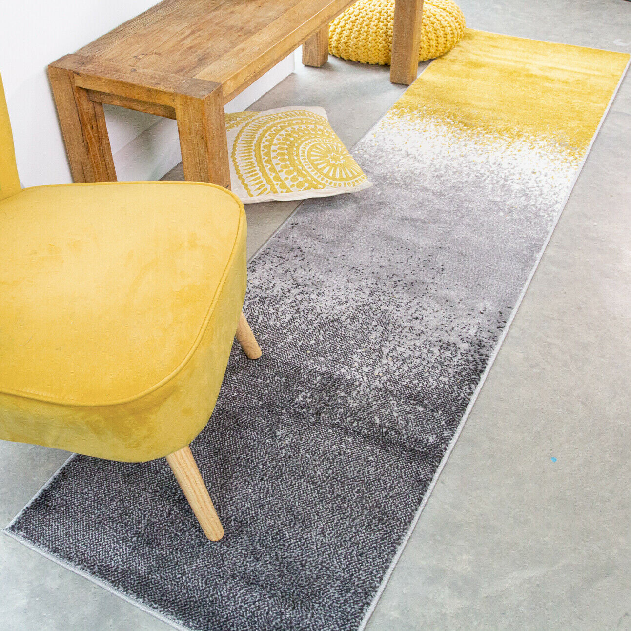 Ochre Ombre Rug