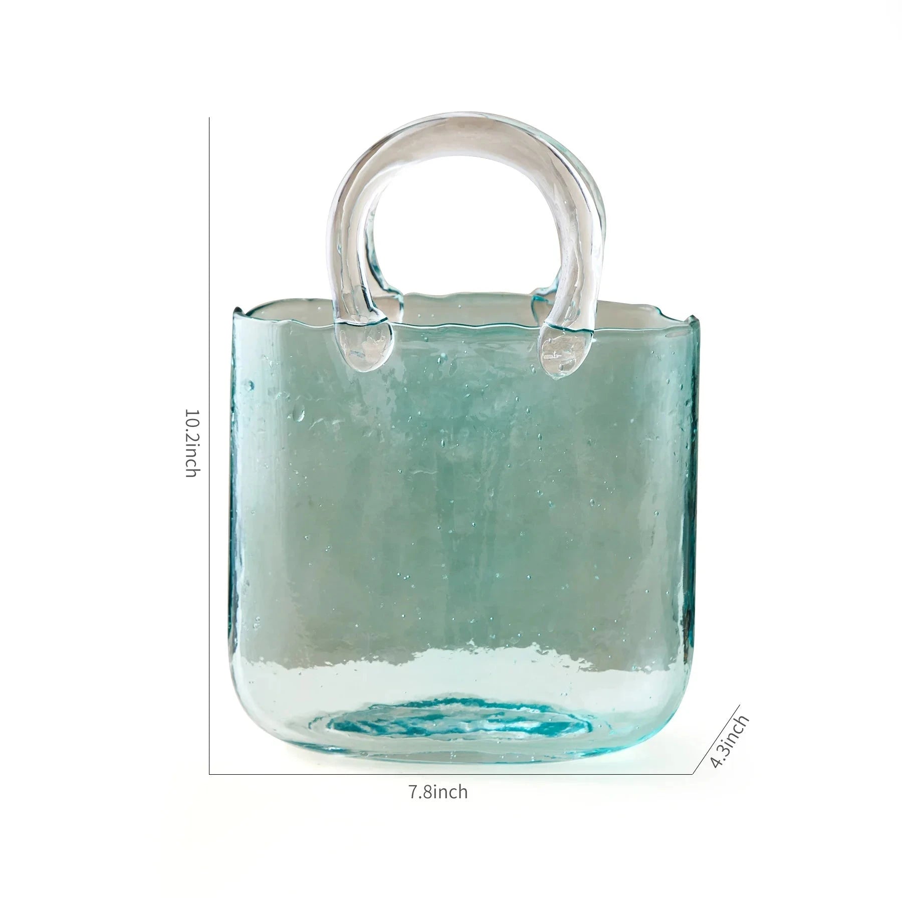 The Handbag Glass Vase