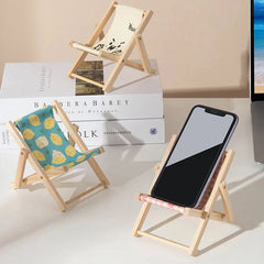 Beach Chair Phone Stand