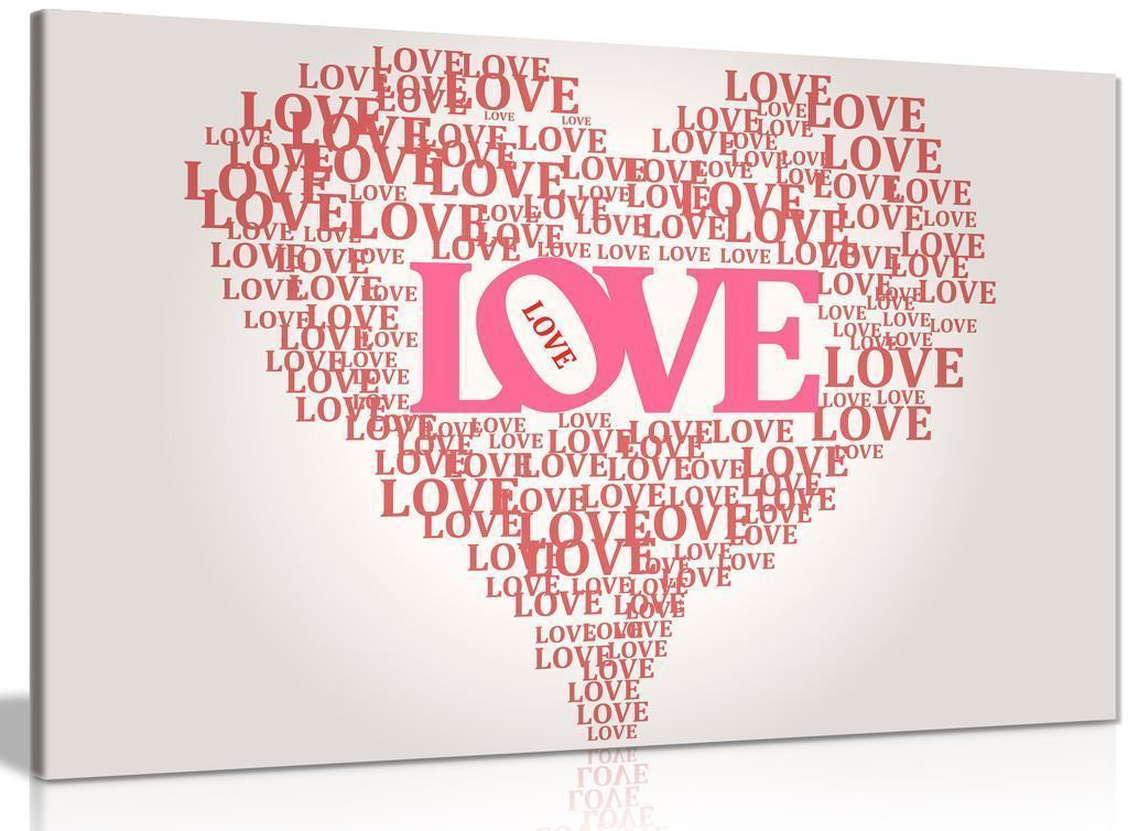 Love Heart Canvas