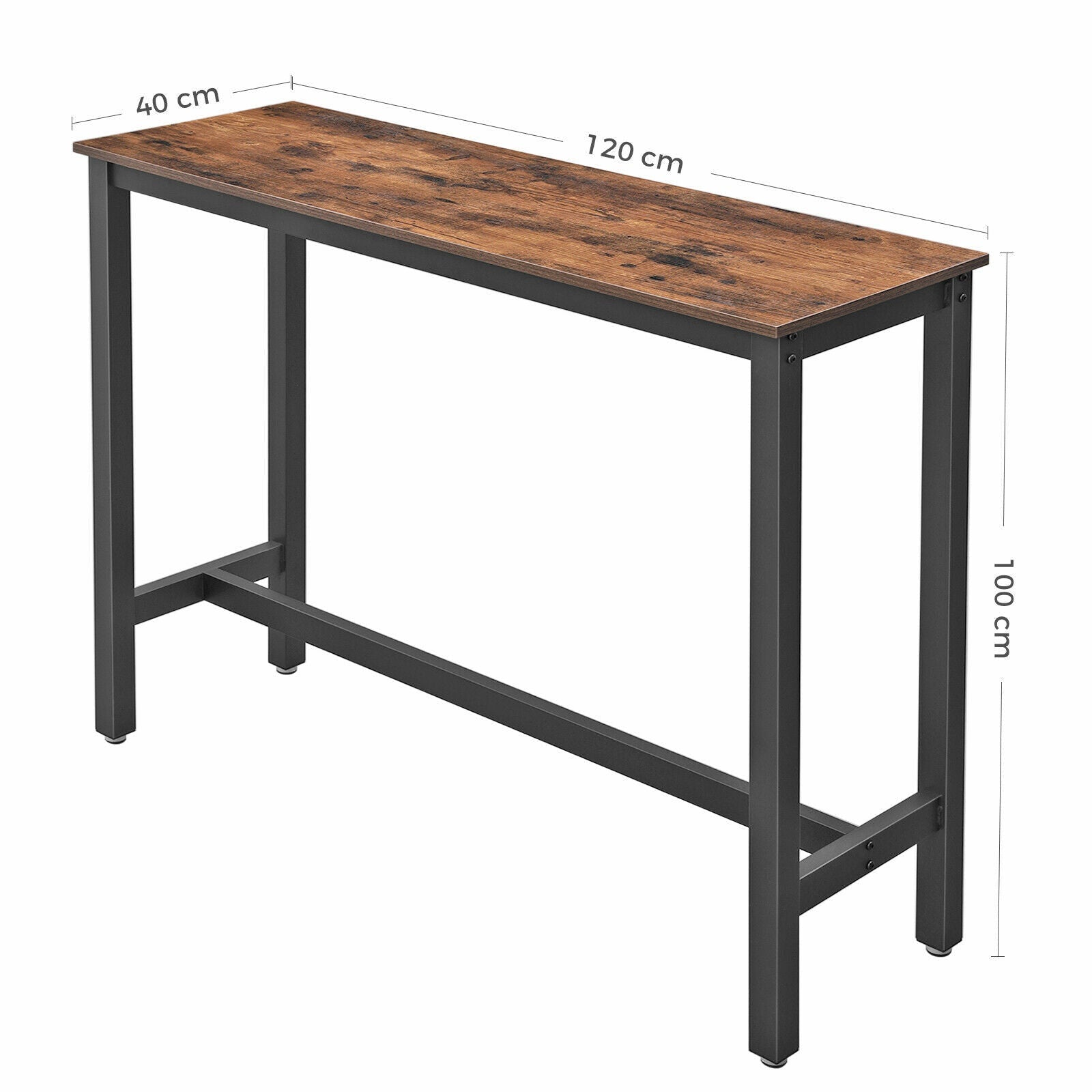 Rustic Compact Kitchen Table