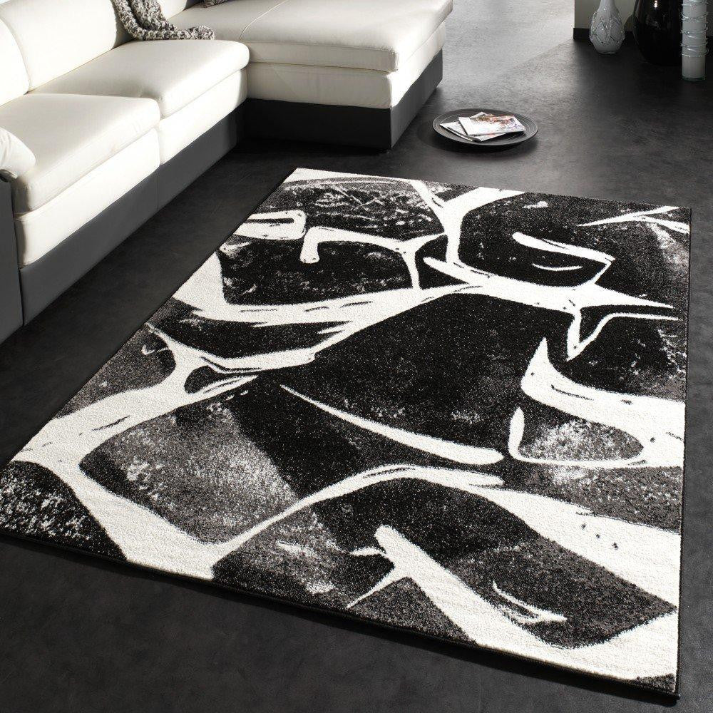 Black & White Abstract Styled Rug