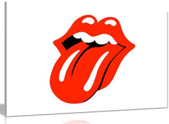 Rolling Stones Tongue & Lips Canvas