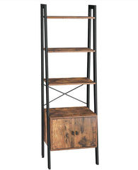 Rustic Ladder Shelf & Cupboard