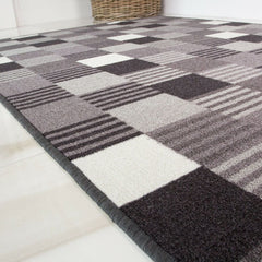 Black & Grey Oyo Runner Rug