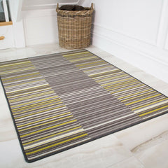 Green Sapporo Lined Rug