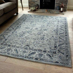 Traditional Distressed Rug