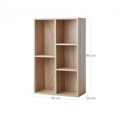 Oxford 5-Grid Bookcase