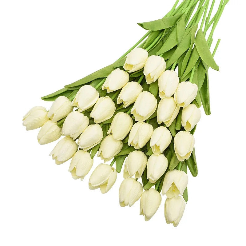 31Pcs Artificial Tulips