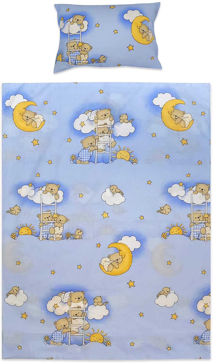 Baby Bear On The Moon Cot Set