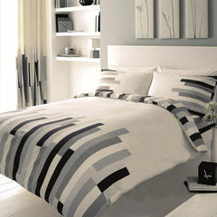 Block Striped Duvet Set