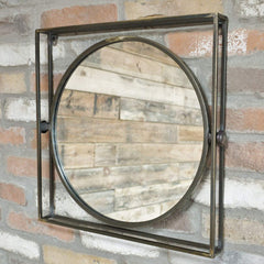 Industrial Wall Mirror