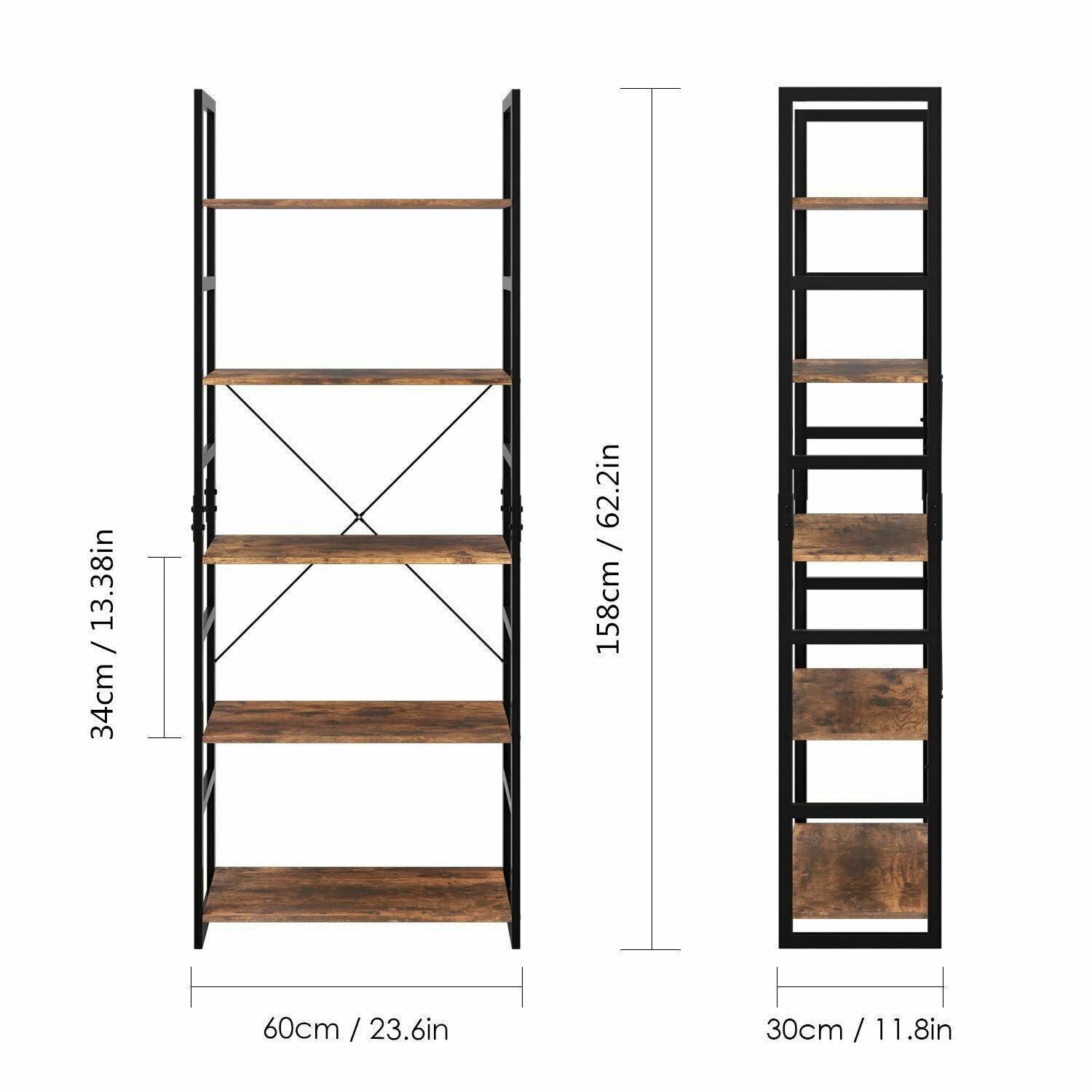 5 Tier Ladder Storage Shelving