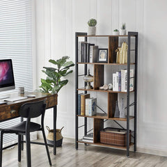 Rustic Industrial Bookcase