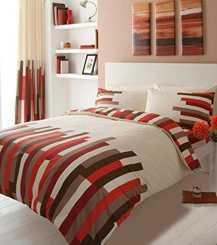 Block Striped Duvet Set