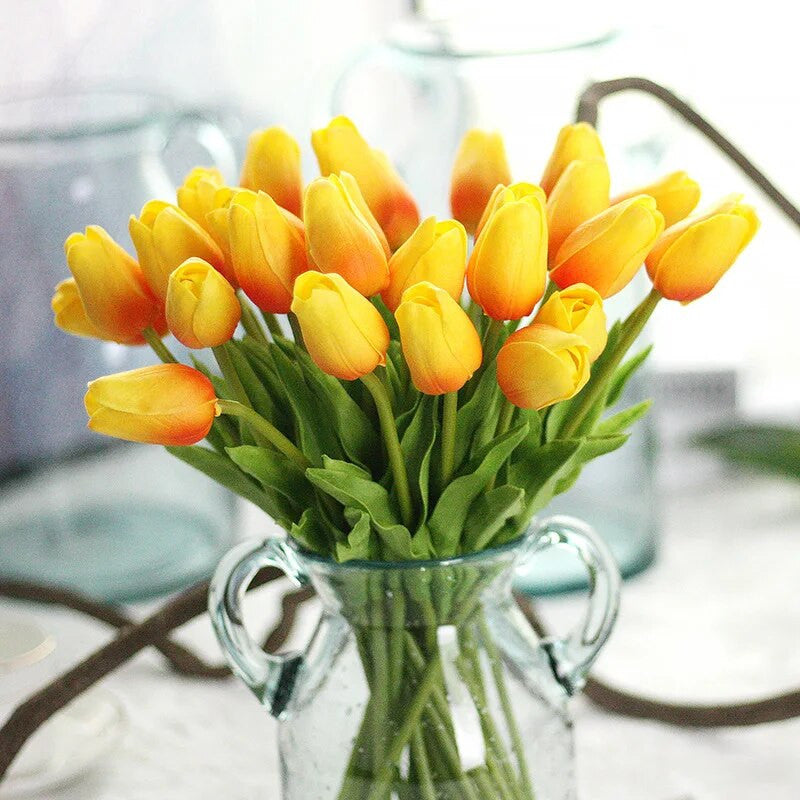 31Pcs Artificial Tulips