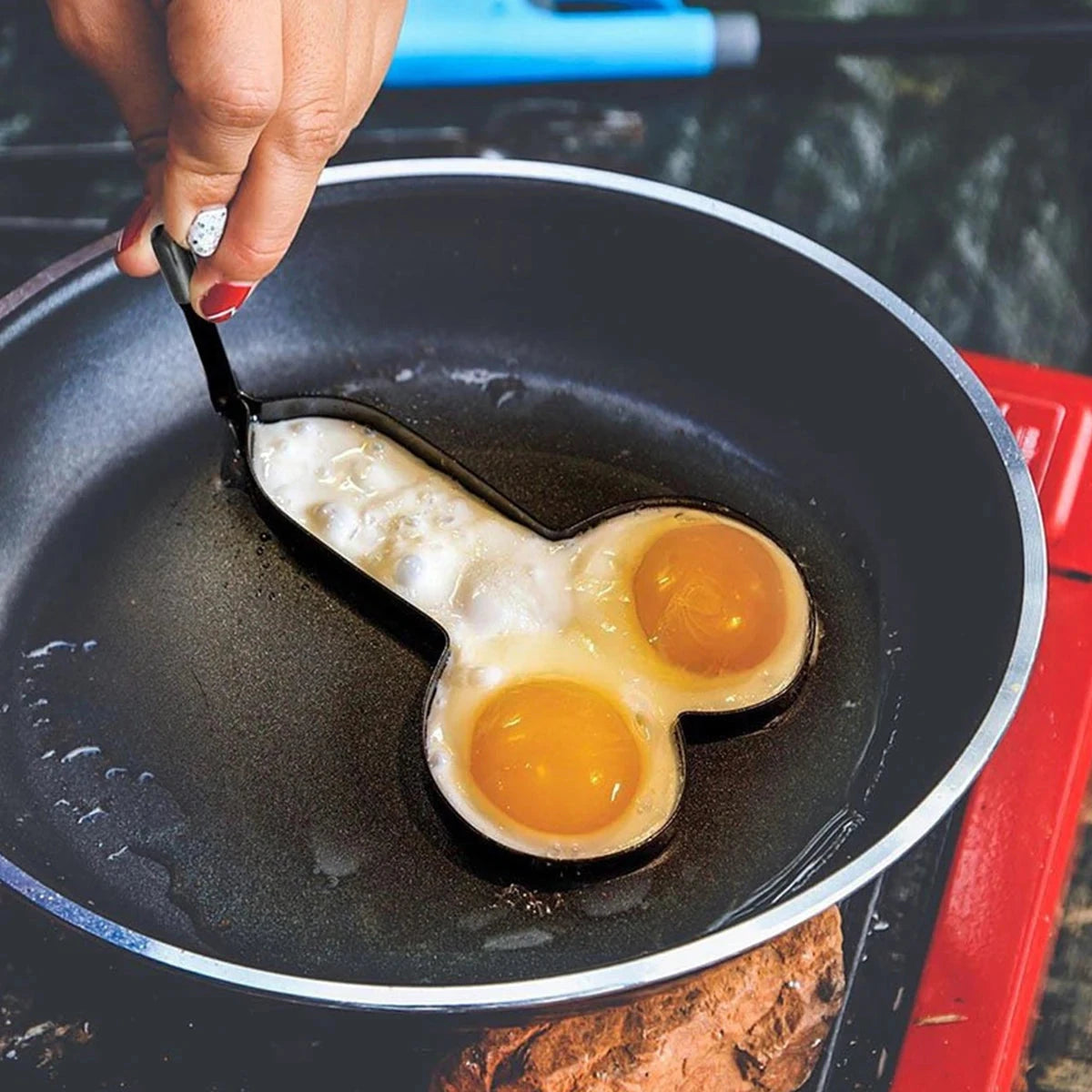 The Inappropriate Egg Frying Set