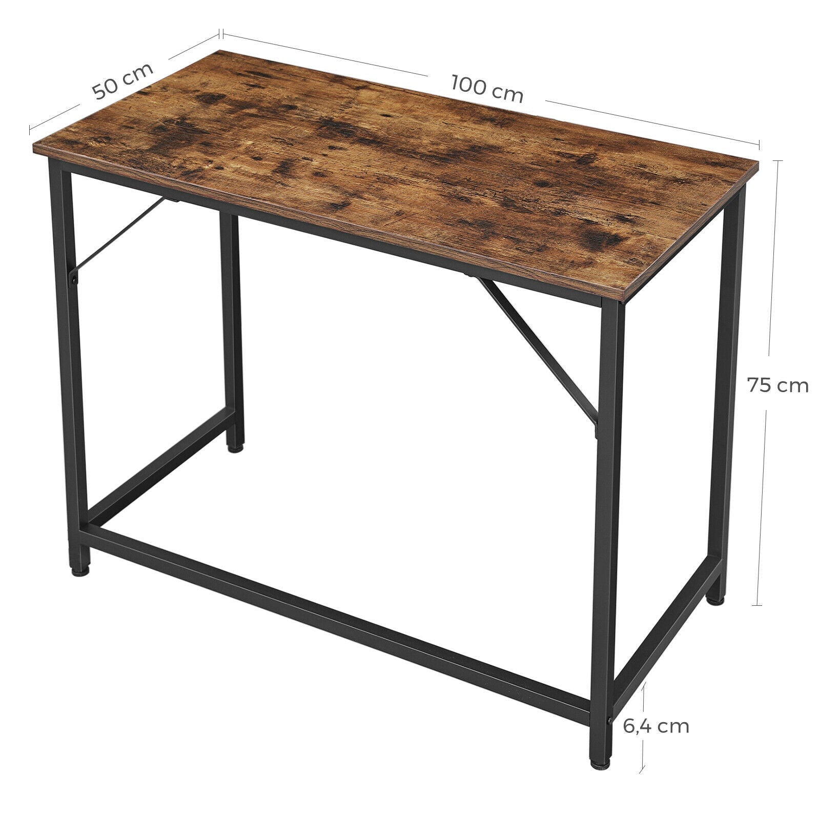 Industrial Rustic Office Desk