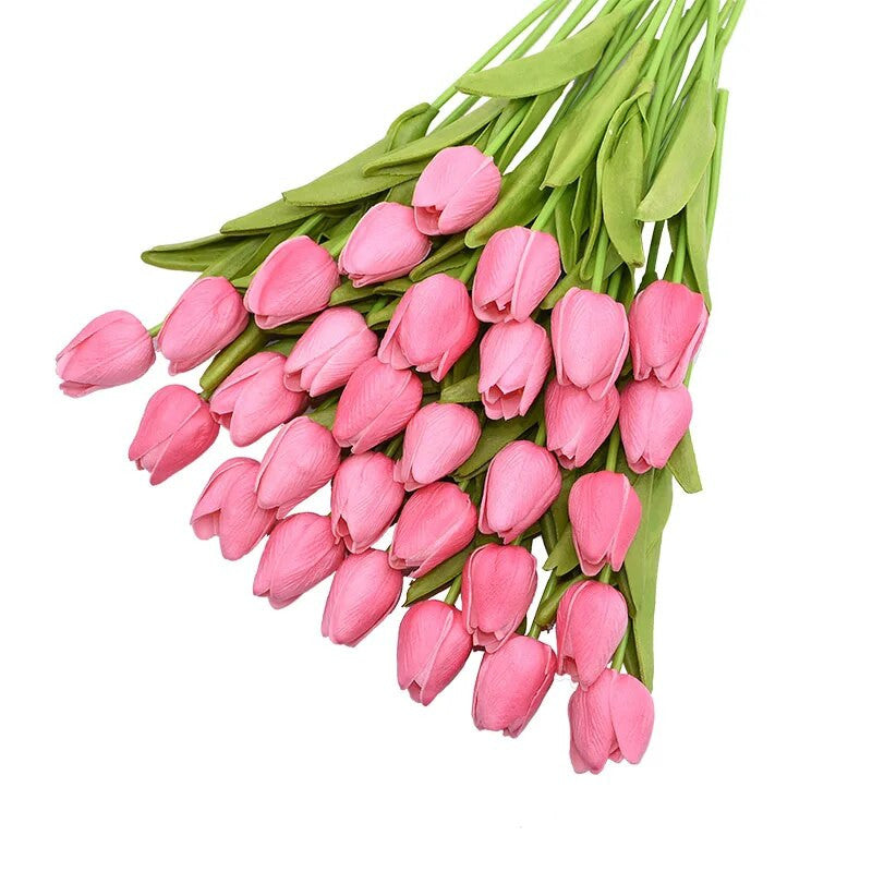 31Pcs Artificial Tulips