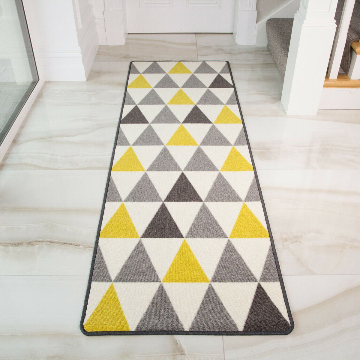 Oxford Diamonds Runner Rug