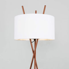 Tripod Copper Floor Lamp