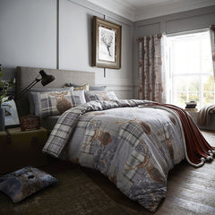 Tartan Stag Duvet Set