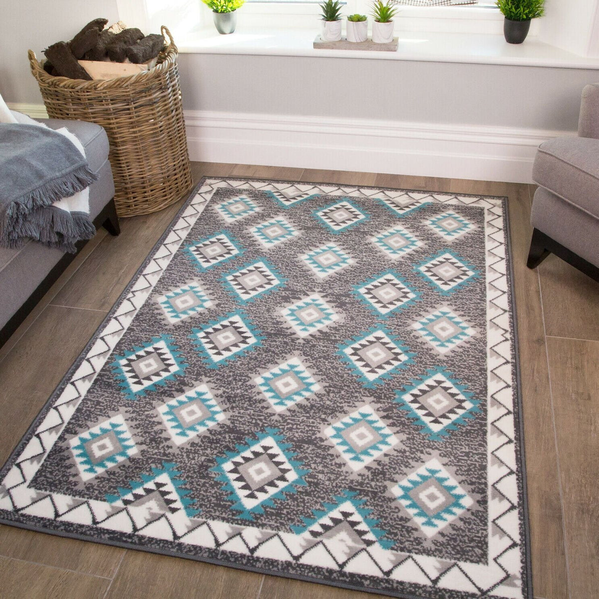 Grey Kilner Rug