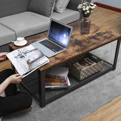 Rustic Industrial Coffee Table