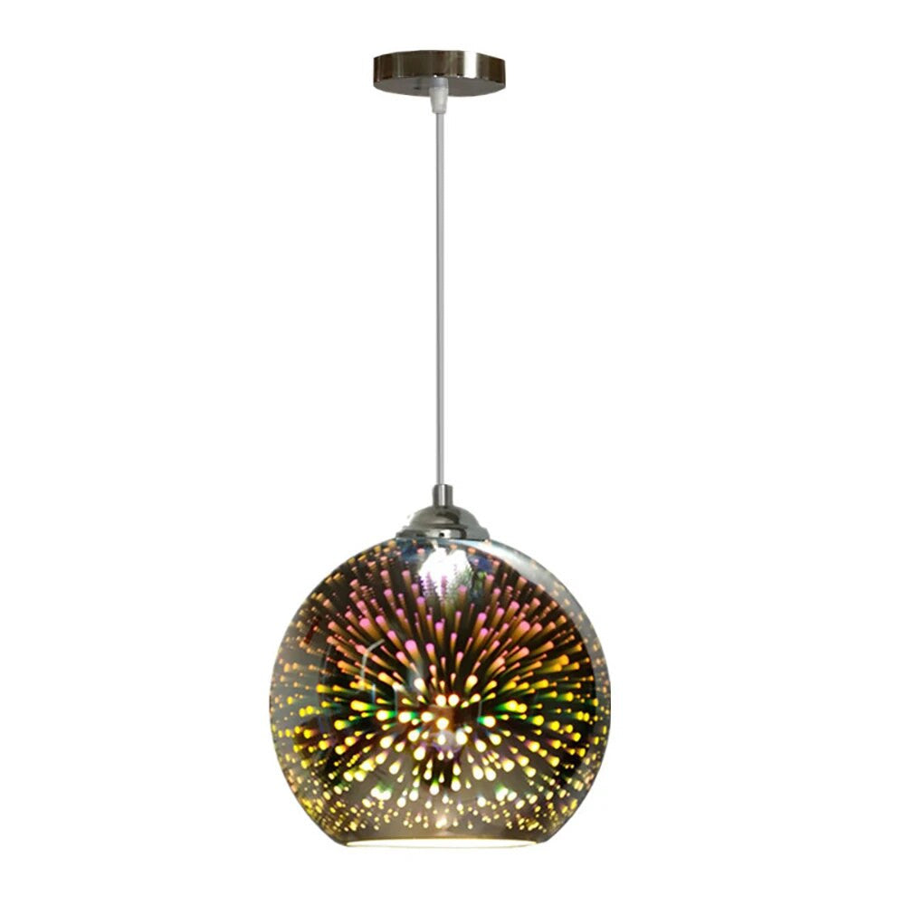 Perforated Glass Ceiling Light