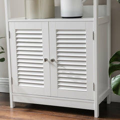 White Bathroom Storage Cabinet