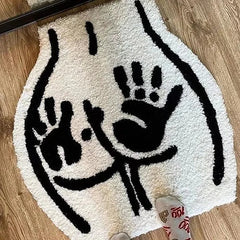 Handprint Rug