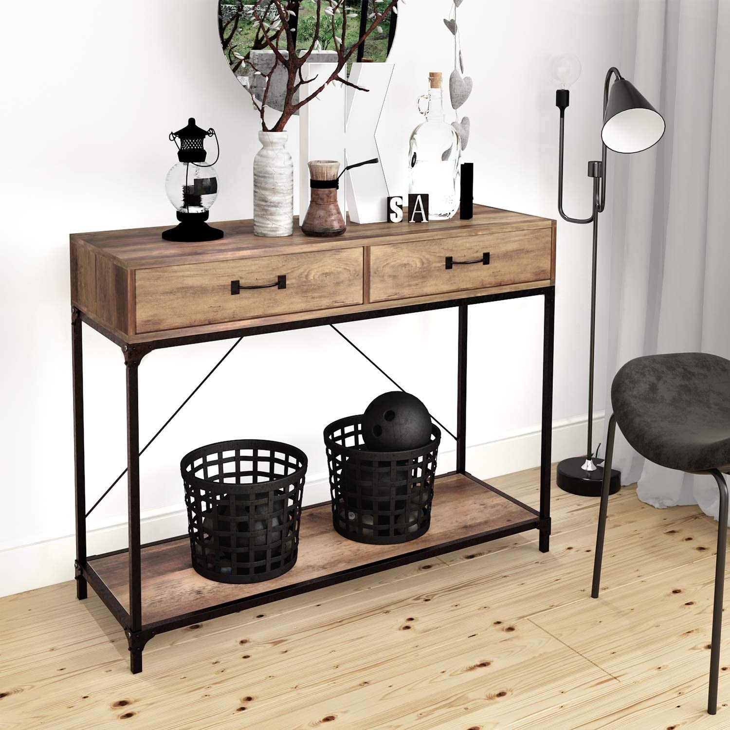 Classic Wooden Console Table