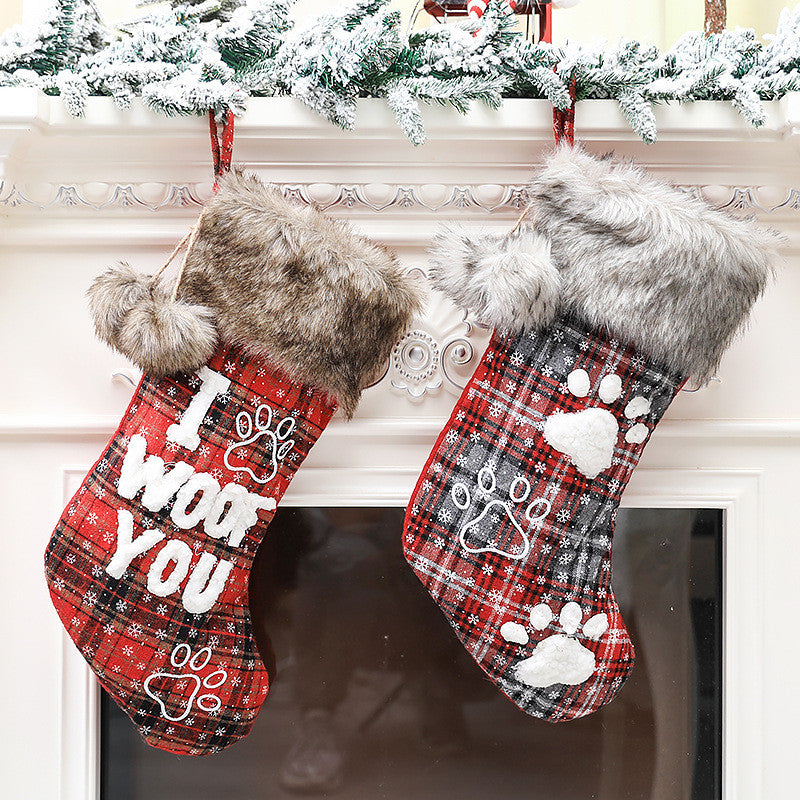 Christmas Dog Stocking