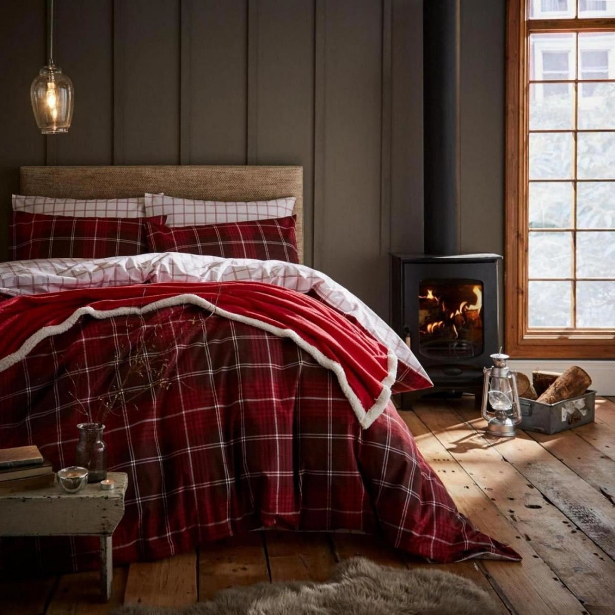 Tartan Checked Duvet Set