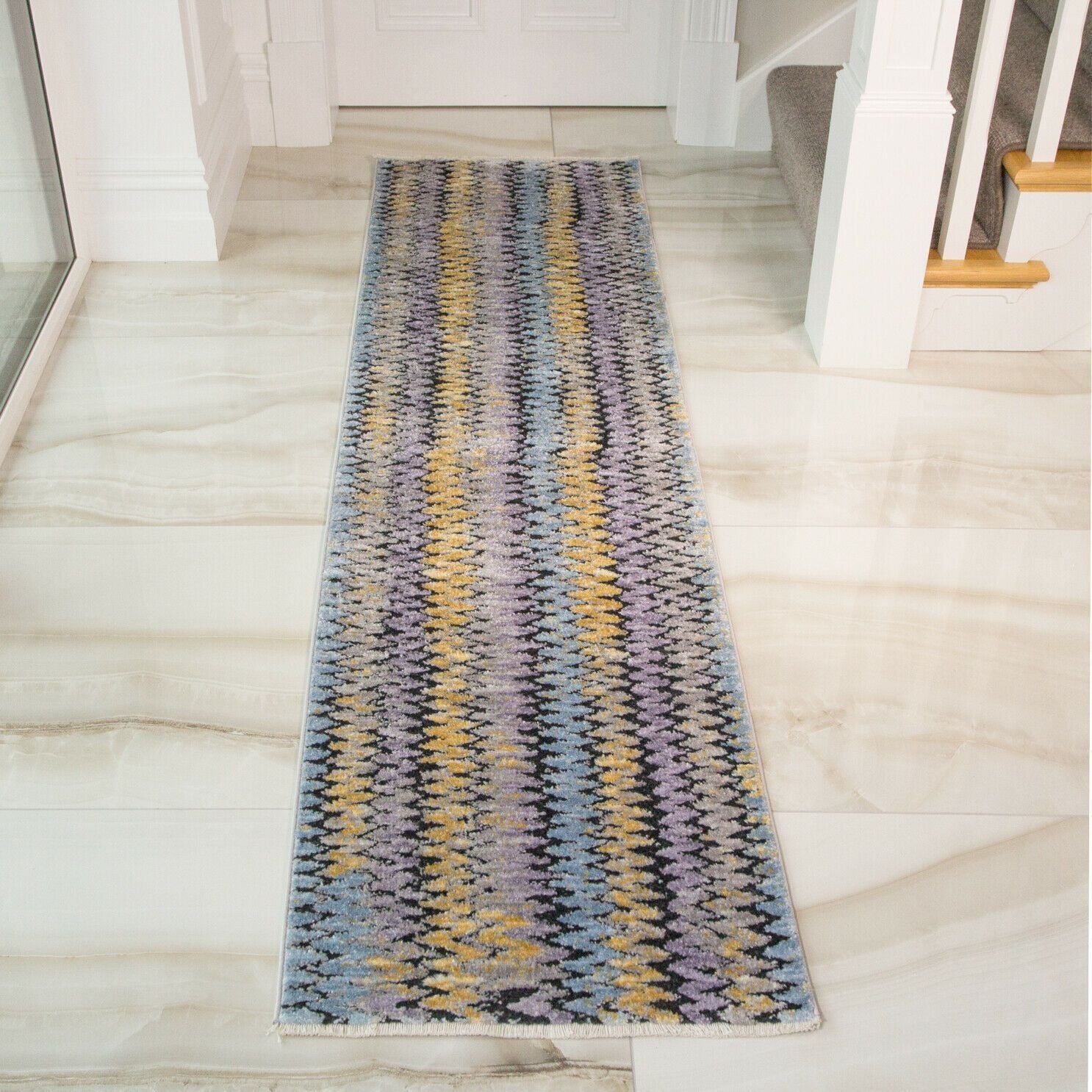 Contemporary Zig & Zag Rug