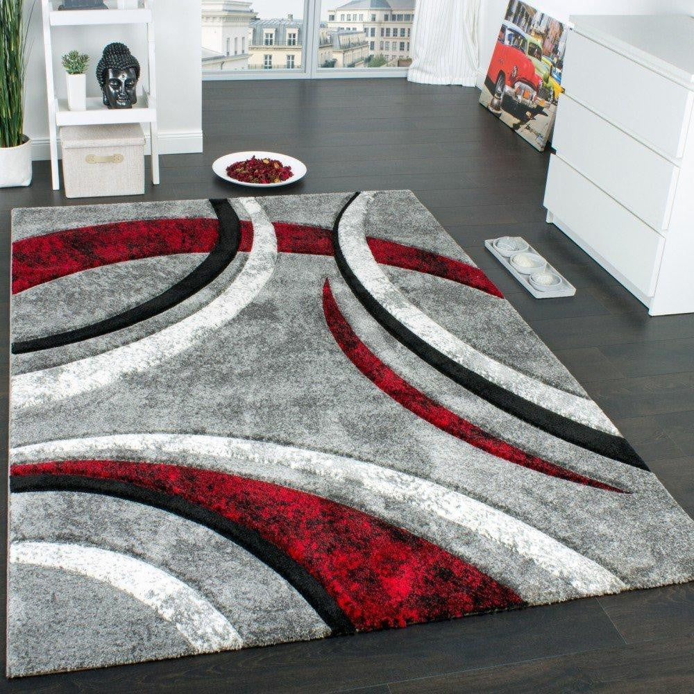 Contemporary Colour Curving Rug