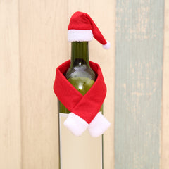 Santa Wine Bottle Covers