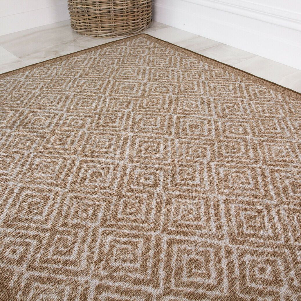 Brown Geo Rug